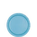 Caribbean Blue Dessert Paper Plates 6.75" | 20ct - Zurchers
