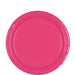Bright Pink Lunch Paper Plates 8.5'' | 20ct - Zurchers