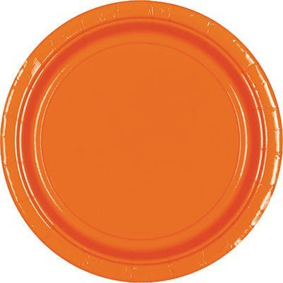 Orange Peel Dinner Paper Plates 10" | 20ct - Zurchers