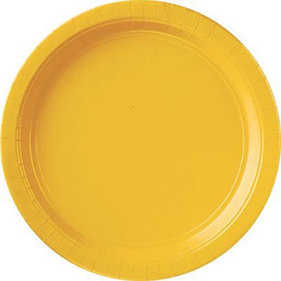Yellow Sunshine 10" Paper Plates | 20ct - Zurchers