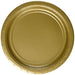 Gold Dinner Paper Plates 10" | 20ct - Zurchers