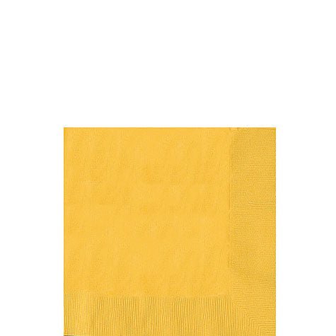 Yellow Sunshine Beverage Napkins | 40ct - Zurchers