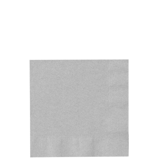 Silver Beverage Napkins | 40ct - Zurchers