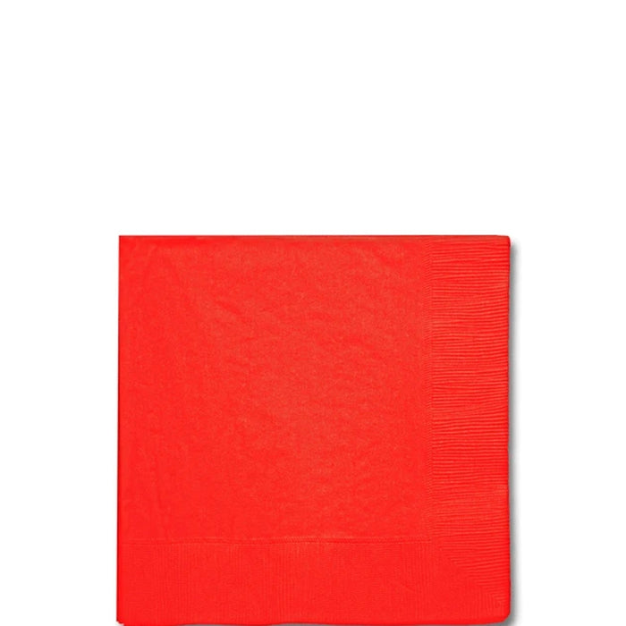 Apple Red Beverage Napkins | 40ct - Zurchers