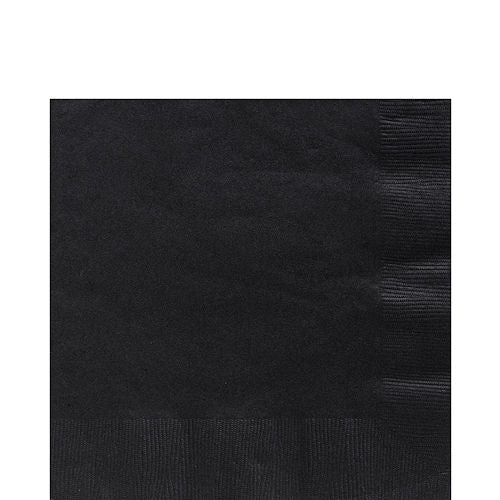 Black Lunch Napkins | 40ct - Zurchers