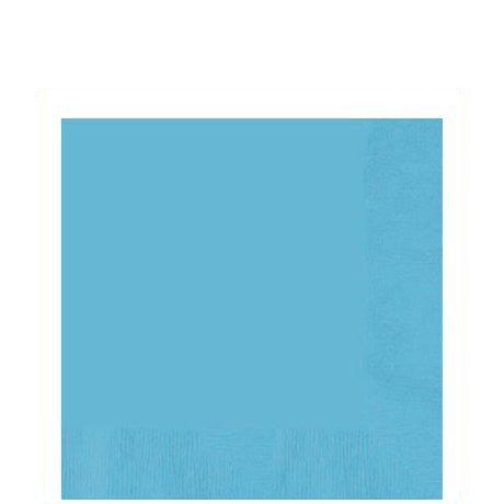 Caribbean Blue Lunch Napkins | 40ct - Zurchers