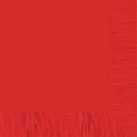 Apple Red Dinner Napkins | 40ct - Zurchers