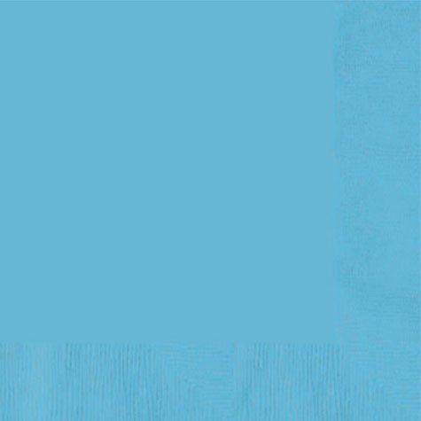Caribbean Blue Dinner Napkins | 40ct - Zurchers