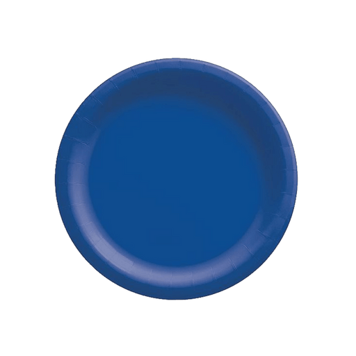 Bright Royal Blue 6.75'' Paper Plates | 20ct - Zurchers