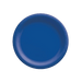 Bright Royal Blue 6.75'' Paper Plates | 20ct - Zurchers