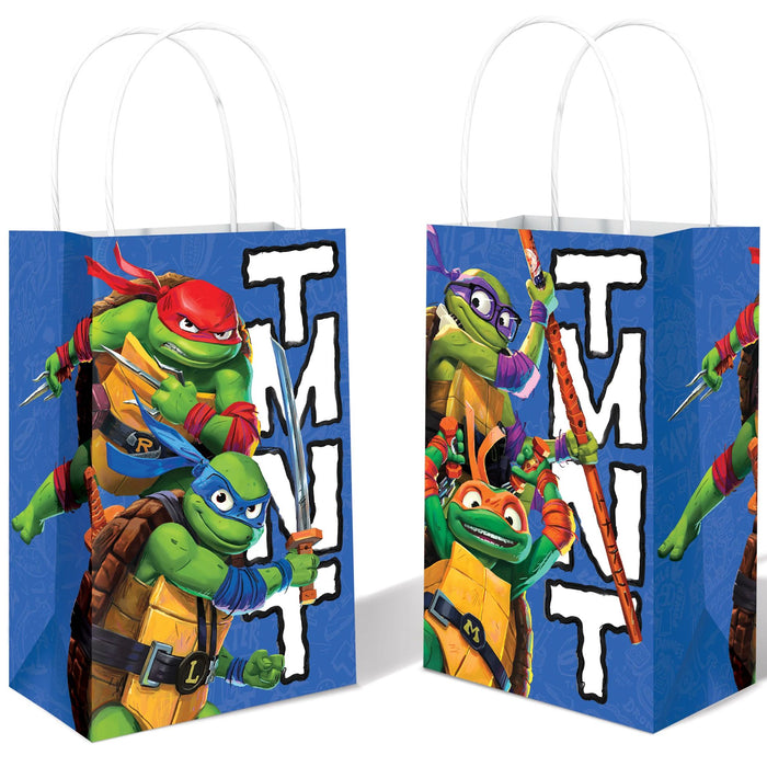 Teenage Mutant Ninja Turtles Mutant Mayhem Kraft Bags | 8ct