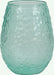 Textured Stemless Teal Plastic Wine Glass 20 oz | 1 ct