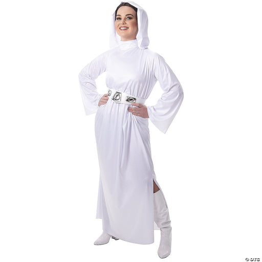 Adults Star Wars™ Princess Leia™ Hooded Costume – Small (4–6) | 1ct - Zurchers