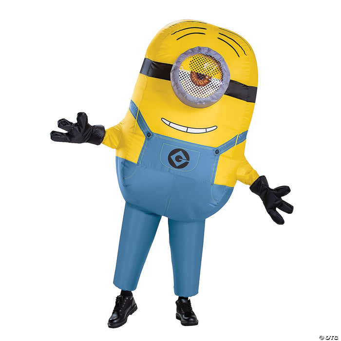 Adults Inflatable Minion™ Stuart Costume | 1ct - Zurchers