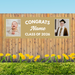 Grad in Color Congrats Custom Banner Name and 2 Photos 2'x6' | 1ct