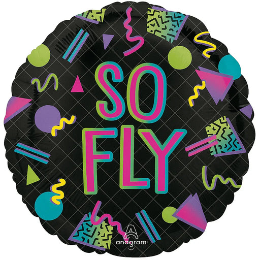 90s Party So Fly Mylar 18" | 1ct - Zurchers