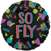 90s Party So Fly Mylar 18" | 1ct - Zurchers