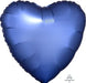 Azure Satin Luxe Heart Balloon 18" | 1ct - Zurchers