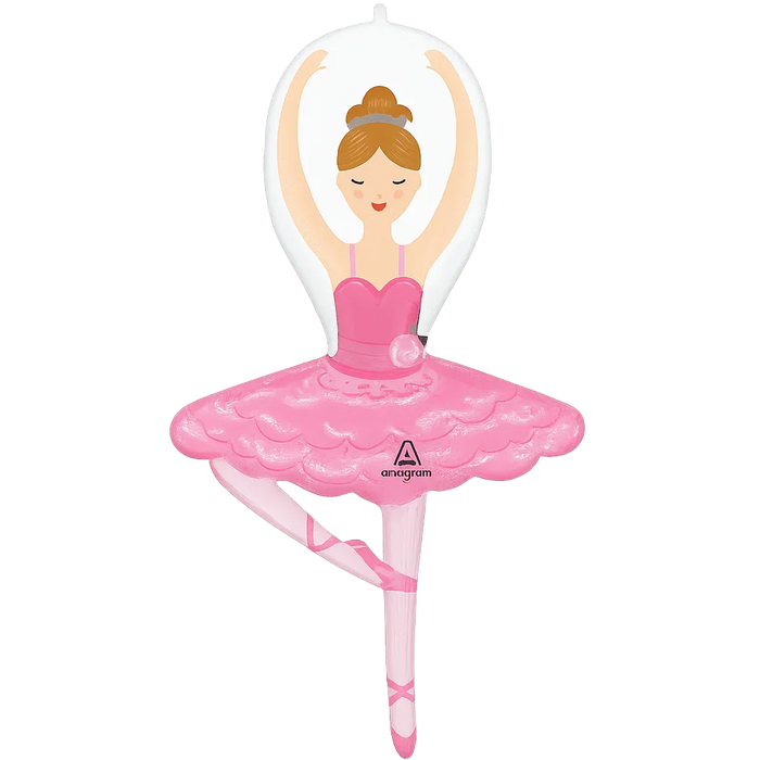 Ballerina Girl Mylar Balloon 25" | 1ct - Zurchers