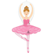 Ballerina Girl Mylar Balloon 25" | 1ct - Zurchers