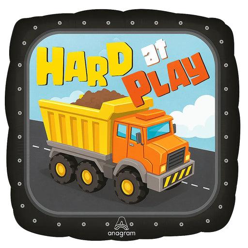 Construction Mylar Balloon 18" | 1ct - Zurchers