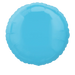 Caribbean Blue Round Mylar Balloon 18" | 1ct - Zurchers