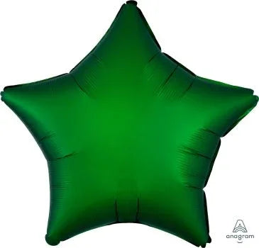Emerald Satin Luxe Star Balloon 18" | 1ct - Zurchers