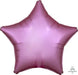 Flamingo Pink Satin Luxe Star Balloon 18" | 1ct - Zurchers