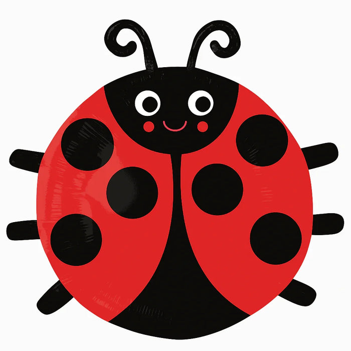 Happy Ladybug Shape Mylar 18in | 1ct - Zurchers