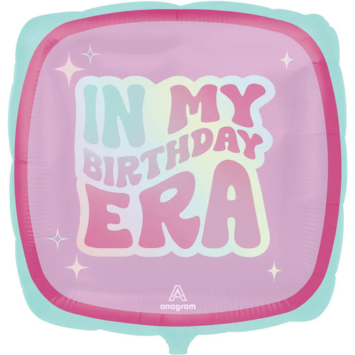 Pop Star Birthday Era Mylar Balloon 18" | 1ct - Zurchers