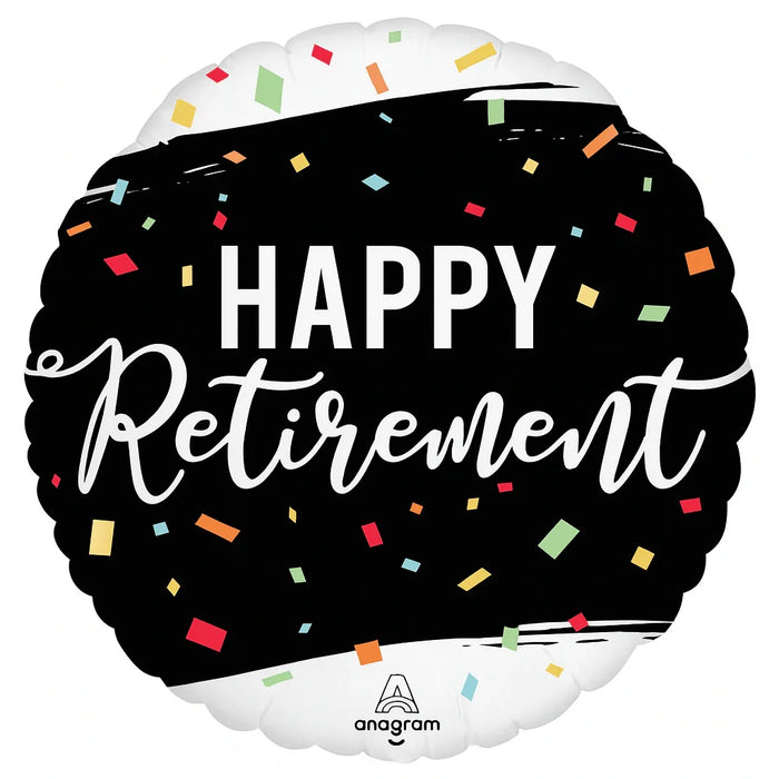 Happy Retirement Mylar Balloon 18" | 1ct - Zurchers