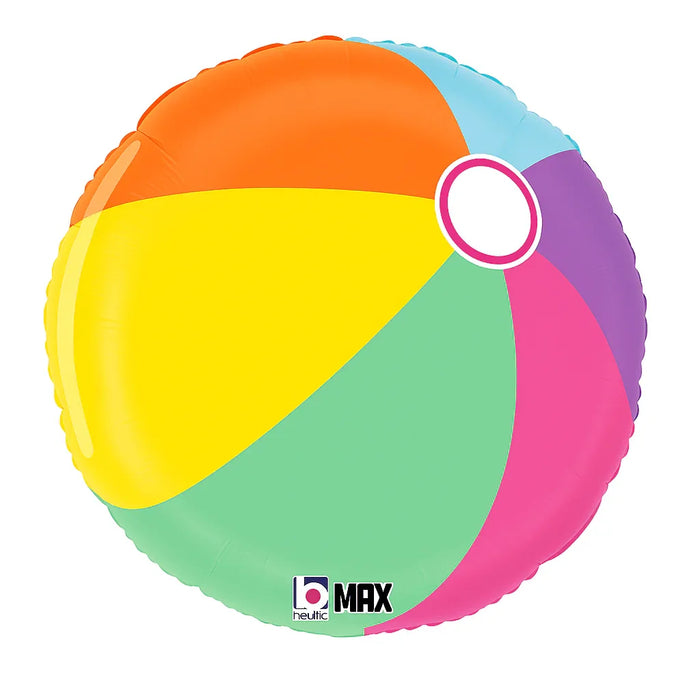 Summer Beach Ball Mylar 18in | 1ct - Zurchers
