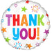 Thank You Stars Mylar Balloon 18" | 1ct - Zurchers