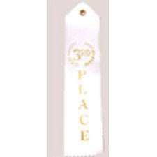 3rd Place White Ribbons | 12ct - Zurchers
