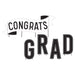 A Graduation Congrats Grad Yard Sign.