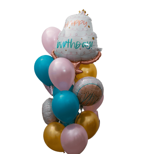 Happy Cake Day Deluxe Bouquet | 17 pcs - Zurchers