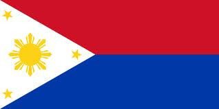 Phillippines Flag with Stick 4" x 6" | 1 ct
