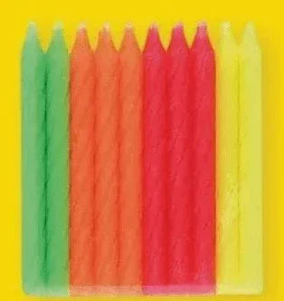 Neon Birthday Candles | 20ct - Zurchers
