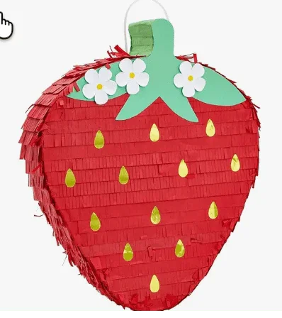 Strawberry Piñata 18" | 1ct - Zurchers