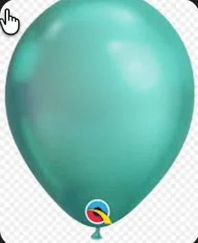 Deep Teal, Latex Single Balloon 11" | Does Not Include Helium - Zurchers
