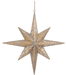 20.5" Star of Bethlehem Ornament Gold | 1ct - Zurchers