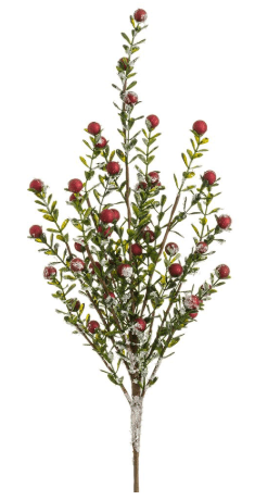 21" Iced Berry Spray Red | 1ct - Zurchers