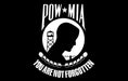 POW/MIA mini flag, 4" x 6" |1 ct
