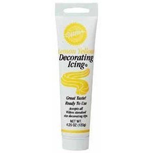 Lemon Yellow Tube Icing | 4.25 Oz. - Zurchers