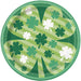 Add some luck to your St. Patrick's Day celebration with our Lucky Clover Paper Plates! These 7" plates come in a pack of 8 and are perfect for serving your favorite festive treats. Spread the luck of the Irish with these fun and playful plates.