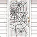 Spider Web Door Decoration