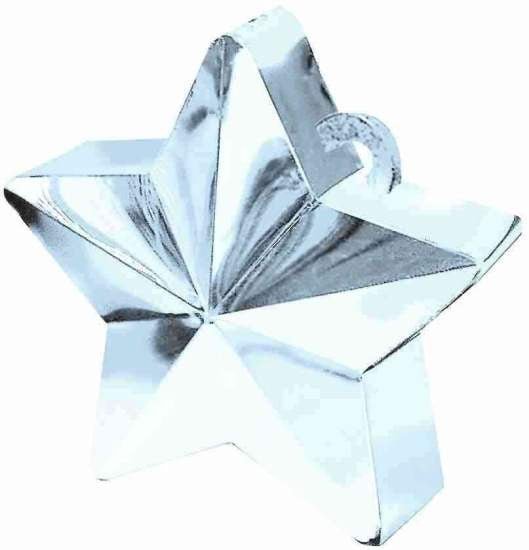 Balloon Weight, Silver Star | 1ct. - Zurchers