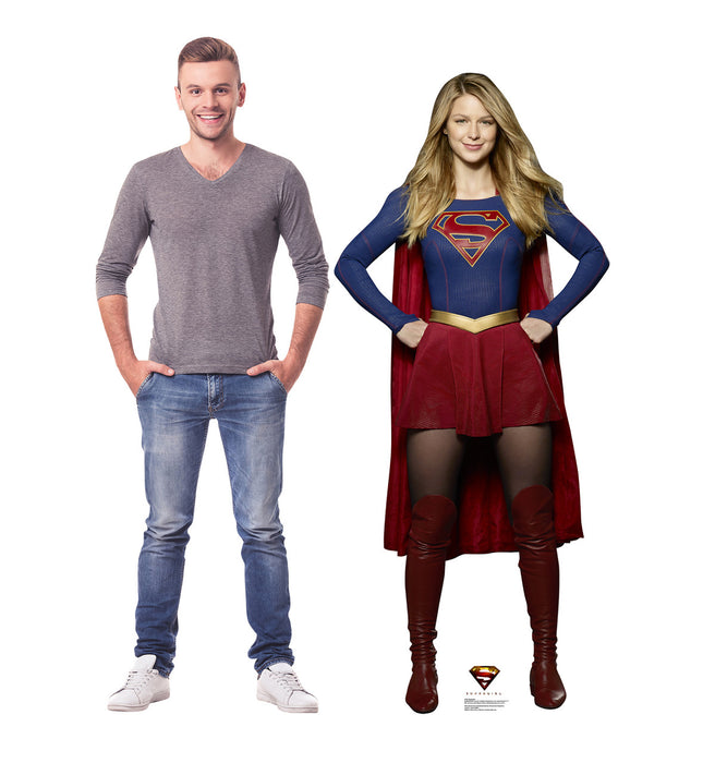 Supergirl Lifesized Standup  *Made to order-please allow 10-14 days for processing*