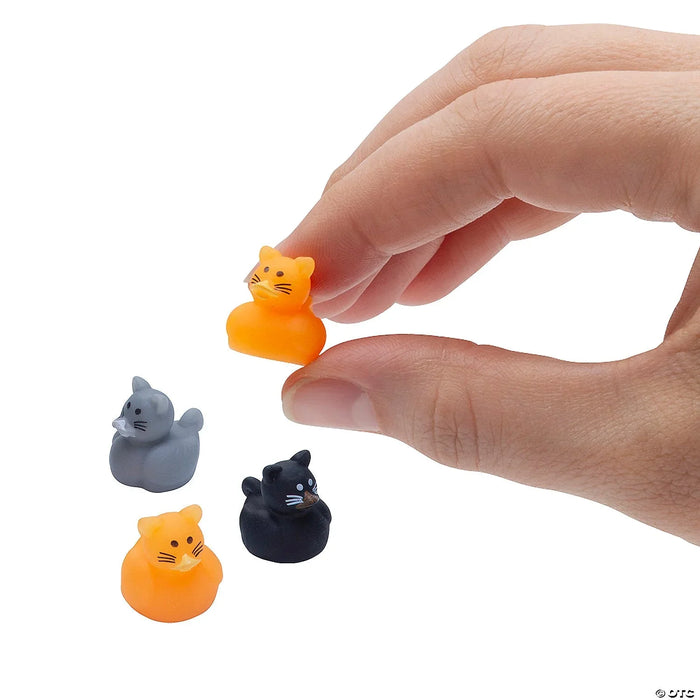Micro Cat Rubber Ducks | 24ct - Zurchers