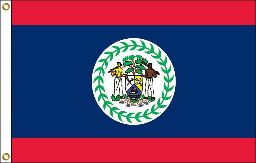 Belize Flag 5' x 3' | 1 ct - Zurchers